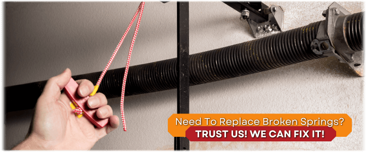 Broken Garage Door Spring Oakland CA